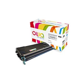 Toner remanufacturé OWA - standard - Noir - pour LEXMARK C734A2KG, C734A1KG
