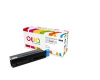 Toner remanufacturé OWA - standard - Noir - pour OKI 44574702