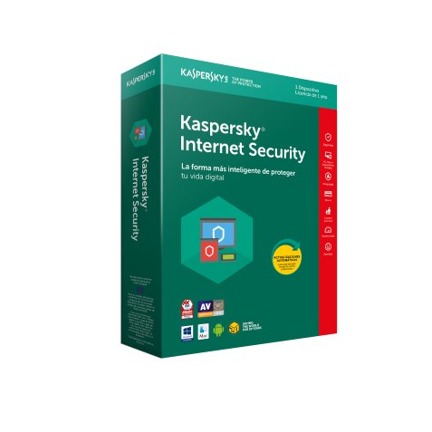 Kaspersky Internet Security 2018, 3U, 1Y Sécurité antivirus 3 licence(s) 1 année(s)