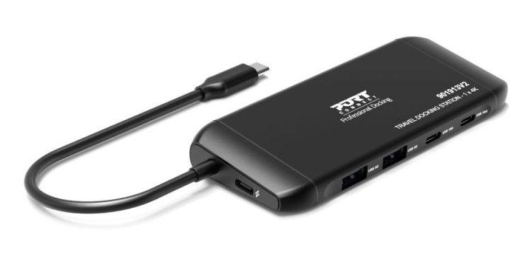 Port Designs PORT Connect Station d'accueil mobile 1 X 4K USB-C 7 périphériques 100W