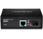 Trendnet TI-UF11SFP convertisseur de support réseau Interne 1000 Mbit/s Noir