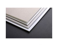 Carton Mi-fin 1,8mm 10F 50x65cm 1200g - Blanc et gris