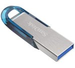 SanDisk Ultra Flair lecteur USB flash 64 Go USB Type-A 3.2 Gen 1 (3.1 Gen 1) Bleu, Argent