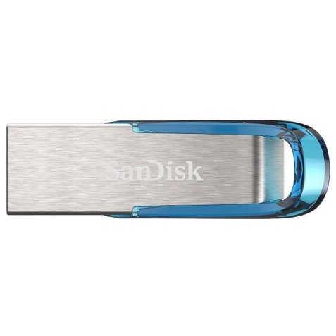 SanDisk Ultra Flair USB flash drive 64 GB USB Type-A 3.2 Gen 1 (3.1 Gen 1) Blauw, Zilver