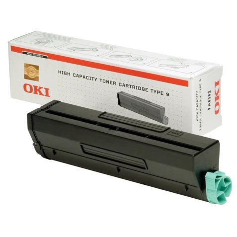 Toner laser oki c3300/c3400/c3450/c3600 1101202 couleur noir 6000p