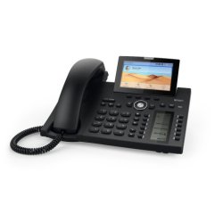 Snom D385 IP phone Black 12 lines TFT