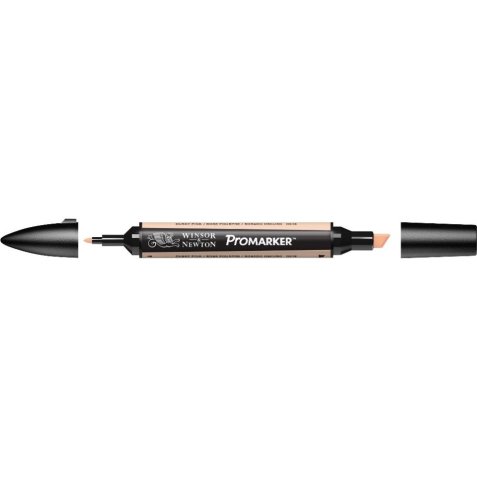 Feutre double pointe PROMARKER. Une pointe fine et une pointe large. Couleur Vieux Rose