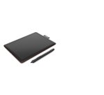 Tablette graphique Wacom Tablette graphique a stylet - 21 centimetres - 1024 niveaux de pression - Noire et Rouge - Windows/Mac OS/Chrome OS