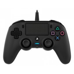 NACON PS4OFCPADBLACK mando y volante Negro USB Gamepad Analógico/Digital PC, PlayStation 4