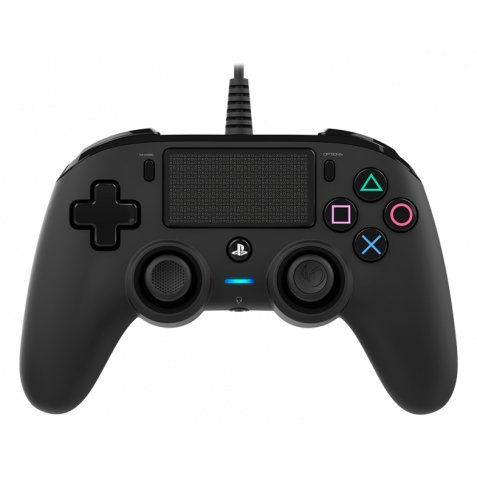 NACON PS4OFCPADBLACK mando y volante Negro USB Gamepad Analógico/Digital PC, PlayStation 4