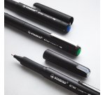 Stylo-feutre stabilo driver pointe fine trait 0,4mm encre rouge