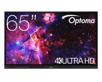 Optoma 3653RK tableau blanc interactif 165,1 cm (65") 3840 x 2160 pixels Écran tactile Noir