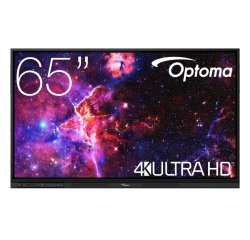 Optoma 3653RK tableau blanc interactif 165,1 cm (65") 3840 x 2160 pixels Écran tactile Noir