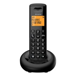 Alcatel E160 Telefono DECT Identificatore di chiamata Nero
