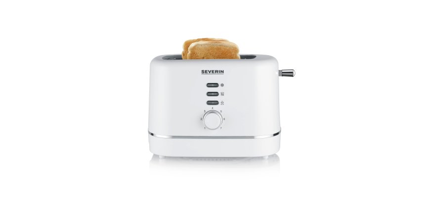 Grille-pain 2 tranches AT 4324, blanc