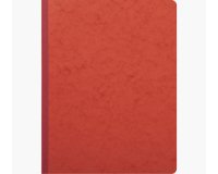 Piqûre 32x25cm 15 colonnes sur 2 pages 33 lignes 80 pages - Couleurs assorties