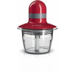 Bosch MMR08R2 electric food chopper 0.8 L 400 W Grey, Red