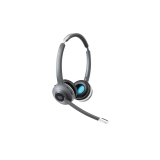 Cisco 562 Casque Sans fil Arceau Bureau/Centre d'appels USB Type-A Bluetooth Noir, Gris