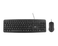 T'nB KBCOMBO1 clavier Souris incluse Universel USB QWERTY Anglais Noir