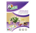 Tico P-C22 self-adhesive label Circle Permanent White 7500 pc(s)