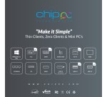 Chip PC CUBEX Intel Core Ultra 7 155U 16 Go DDR5-SDRAM 512 Go SSD Windows 11 Pro Mini PC Station de travail Vert