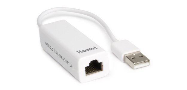 Hamlet Adattatore USB 2.0 to Lan velocità di trasferimento fino a 10/100 Mbps