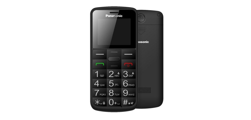 Panasonic KX-TU110 4.5 cm (1.77") Black Feature phone