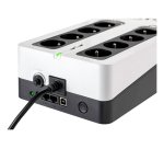 Eaton 3S850D sistema de alimentación ininterrumpida (UPS) En espera (Fuera de línea) o Standby (Offline) 0,85 kVA 510 W 8 salidas AC