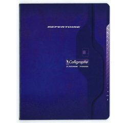 Répertoire piqué 7000 17x22 cm 96 pages petits carreaux 70 g - Assortis