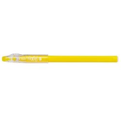 Pilot FriXion Ball Stick Medio Penna in gel con cappuccio Giallo 12 pz