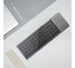 XtremeMac XWH-FLK-13 clavier Universel Bluetooth AZERTY Français Gris