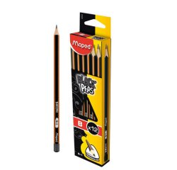 Crayon de papier BLACK'PEPS, degré de dureté: B