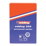 Marqueur permanent Edding 300 pointe ogive 1,5 à 3 mm noir