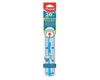 Maped Flex 200 mm Plastic Blue, Translucent 1 pc(s)