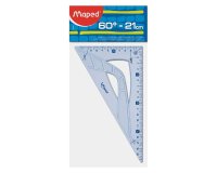 Equerre maped geometrique en plastique recicle 60          hypotenuse 21cm