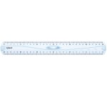 Règle plate Geometric, 300 mm, en plastique, poignée