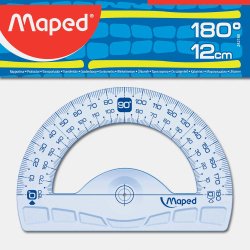 Geometric - Rapporteur 12 cm - 180°