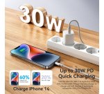 Vention TASWF cable USB USB 2.0 Blanco