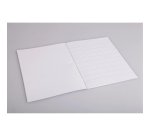 Cahier Travaux Pratiques Écriture piqué 8000 CARTE 17x22 cm 32 pages double ligne 4 mm + interligne verticale/uni 90 g - Vert anis