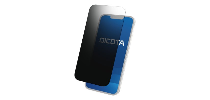 DICOTA D80169-4AD filtre anti-reflets pour écran et filtre de confidentialité 15,5 cm (6.1") Smartphone Filtre de confidentialité sans bords pour ordinateur