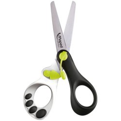 Maped 037910 stationery/craft scissors Universal Straight cut Black, Green, White