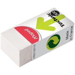 Gomme en plastique Technic 300, avec fourreau carton