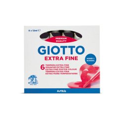 Giotto 352024 tempera paint 12 ml Tube Black