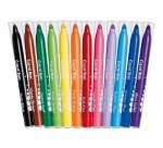 Feutre coloriage maped color'peps maxi triangulaire encore ultra-lavable pointe bloquée large pochette 12 unités