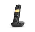 Gigaset A170 Duo Teléfono DECT/analógico Identificador de llamadas Negro