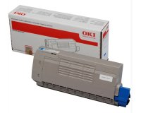 OKI Cyan Toner Cartridge Cartouche de toner Original