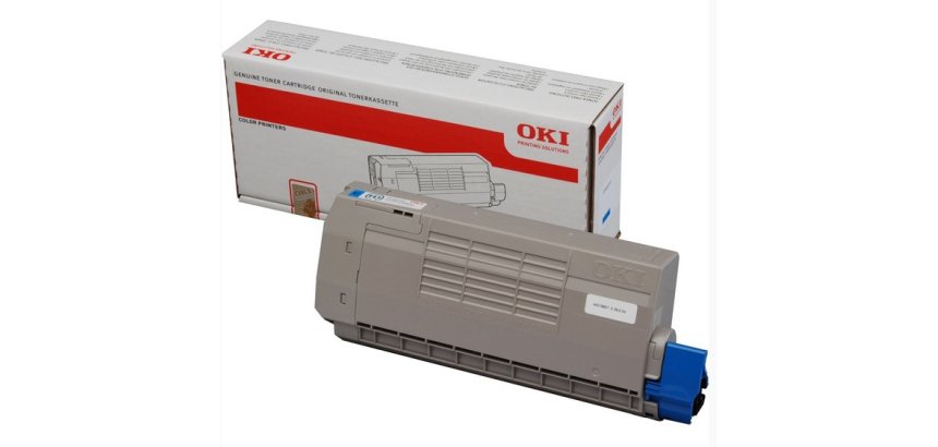 OKI Cyan Toner Cartridge Cartouche de toner Original