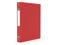 Classeur Oxford Memphis A4 dos 40mm 4 anneaux ronds couverture polypro