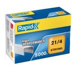 Agrafe Rapid 21/4 Strong galvanisée - Boîte de 5000