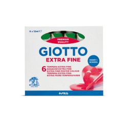 Giotto 352012 tempera paint 12 ml Tube Green